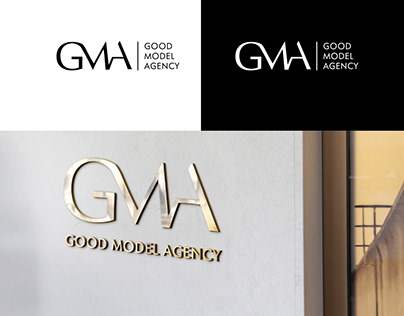 Логотип для модельного агенства "GMA"