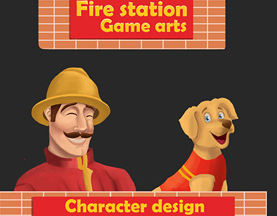 Firestation game art
