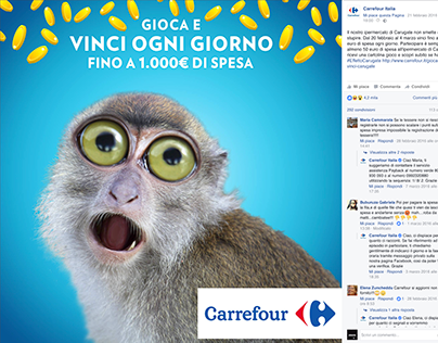 comunicazione offerte Ipermercato Carrefour di Carugate