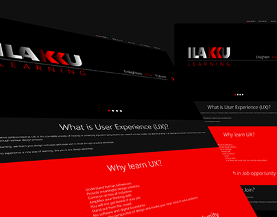 Ilakku Landing Page Website Design