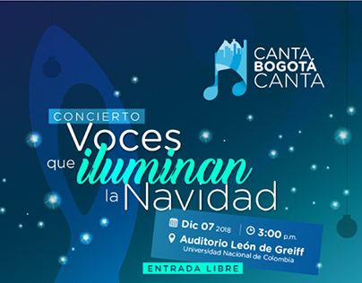 Concierto Navideño "Canta, Bogotá canta"