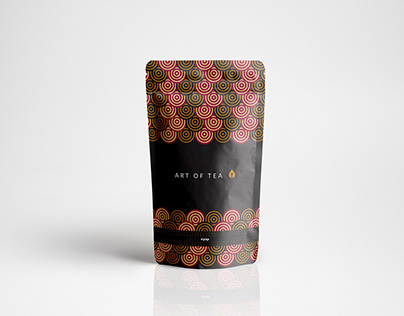 The new design of the package Art of Tea - doypack