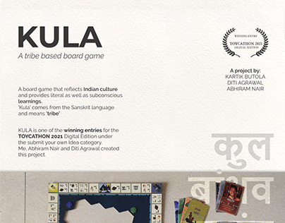 KULA - A Board game with an Indian Tribal Context