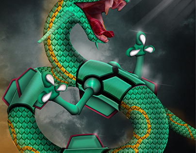 Rayquaza Projects  Photos, videos, logos, illustrations and branding on  Behance