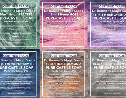 Dr. Bronner's Pure-Castile Soap Repackaging