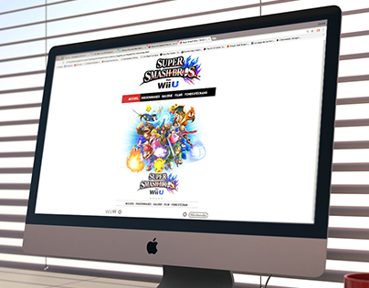 Project thumbnail - Super Smash Bros Wii U (site web)