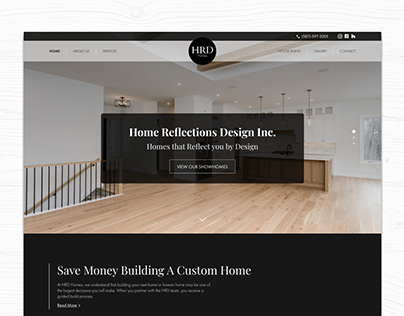HRD Homes - Website Design