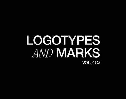Logotypes and Marks - Vol. 01