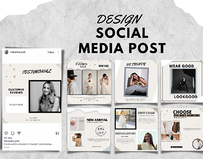 Design Social Media Post-Fashion