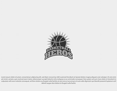 Logo Design For BASKETBALL HEROS Team
