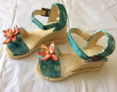 Ceramic sandals