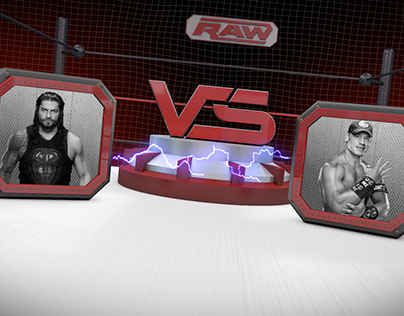 WWE RAW (intro game) 3D