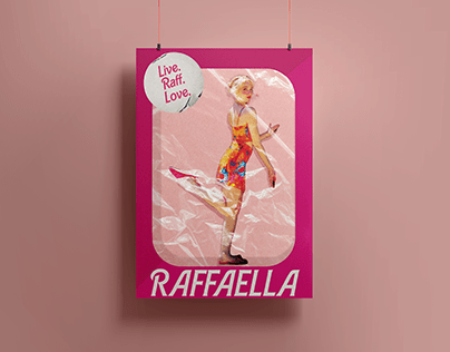 raffaella "live raff love" ep poster