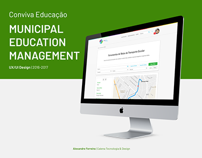 Municipal Education Management | UX/UI Design