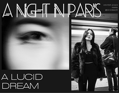 A Night in Paris, a Lucid Dream