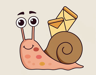 Cute Snails Mail Explorers