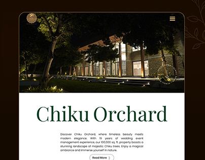 Chiku Orchard Brand Design UIUX Design & Website