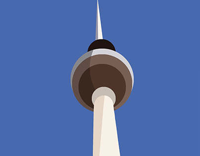 Berlin Tv Tower Poster