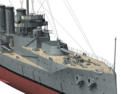 British armoured cruiser HMS Black Prince