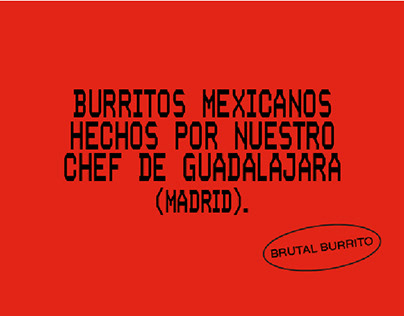 Brutal Burritos Madrid