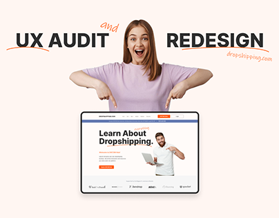 UX Audit & Redesign - dropshipping.com