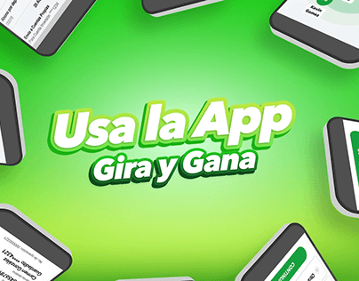 Animación programa "Gira y Gana" Banco Azteca