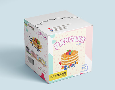 BAKELAND pancake packaging