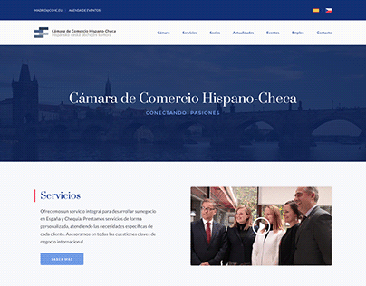 Web - Cámara de Comercio Hispano-Checa