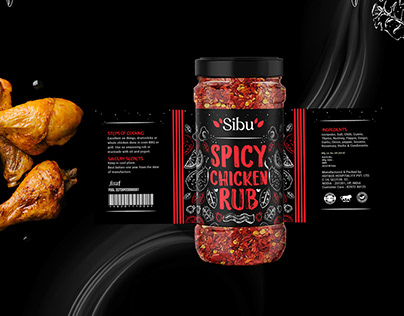 Spice Packaging (Spice bottle Design)