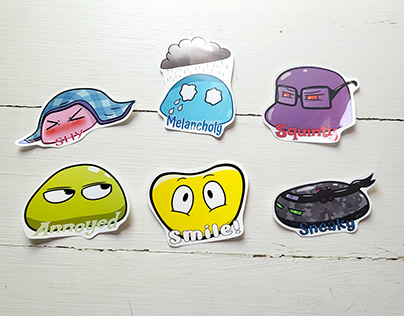Slime Stickers, Set 3