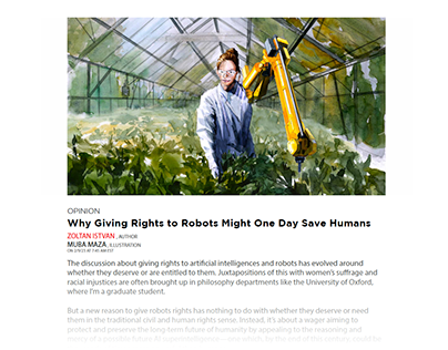 Project thumbnail - Why Giving Rights to Robots Might One Day Save Humans