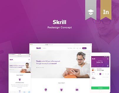 Skrill Redesign Concept | Full Project.