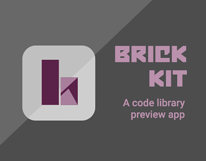 BrickKit: Code Library Preview App