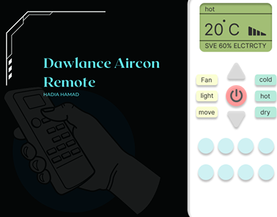 Dawalance Aircon Remote Redisgn