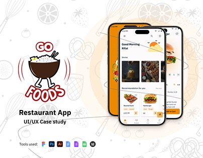 Go foods UI/UX app Case study