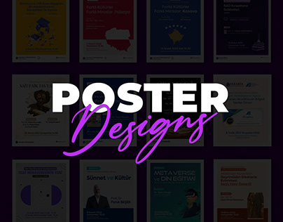 Afiş Tasarımları - Poster Design +80