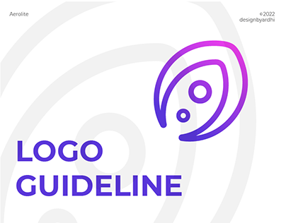 Project thumbnail - Aerolite - Logo Guideline
