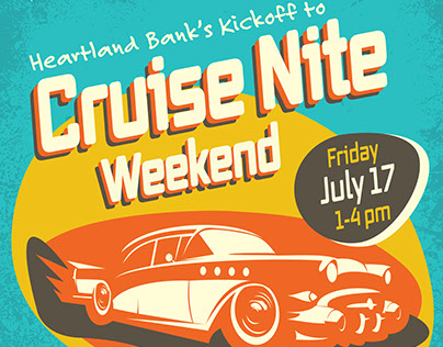 Heartland Bank Cruise Nite Weekend Flyer