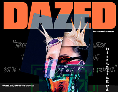 Magazine covers for DAZED & VOGUE