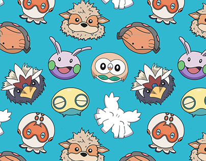 Download Ash Rowlet Alola Pokemon Sleeping Wallpaper