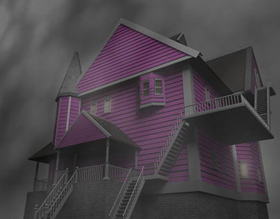 pink palace apartments | modelagem e rendering 3D