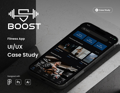 UI/UX Case Study - Fitness App