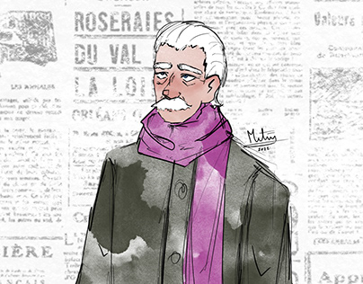 The Man of the Pink Scarf