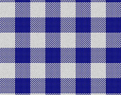 Tiled Designs - Gingham Woven Patterns