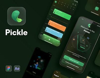 Pickle: Mobile UI/UX for Social app