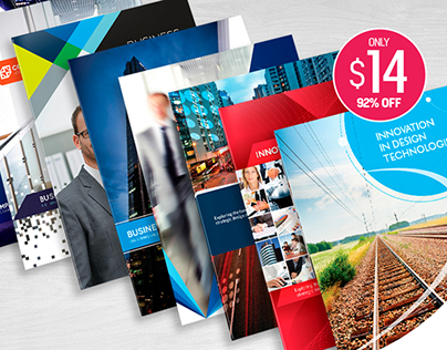 8 Print-Ready InDesign Brochure Templates