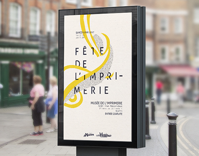 Proposition Affiche // Fête de l'imprimerie Nantes
