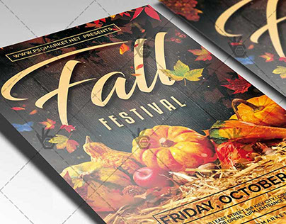 Fall Fest - Premium Flyer PSD Template