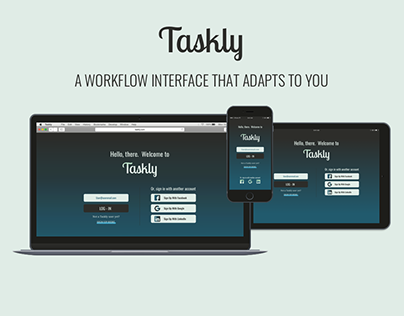 Taskly Project Management App | A UX Showcase