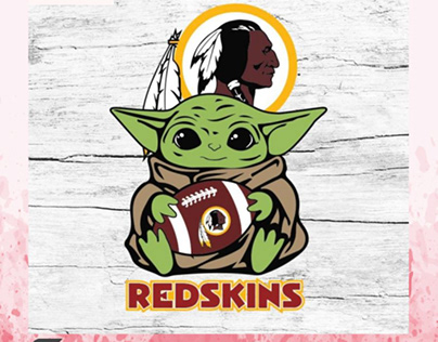Baby Yoda Star Wars, Washington Redskins Svg